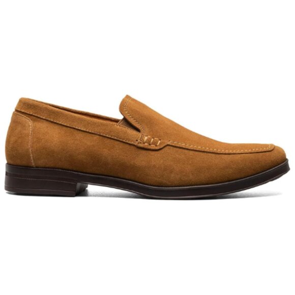 STACY ADAMS Men\'s Pelton Fully Cushioned Moc Toe Slip on Loafer Flexible Size 8M main image 7